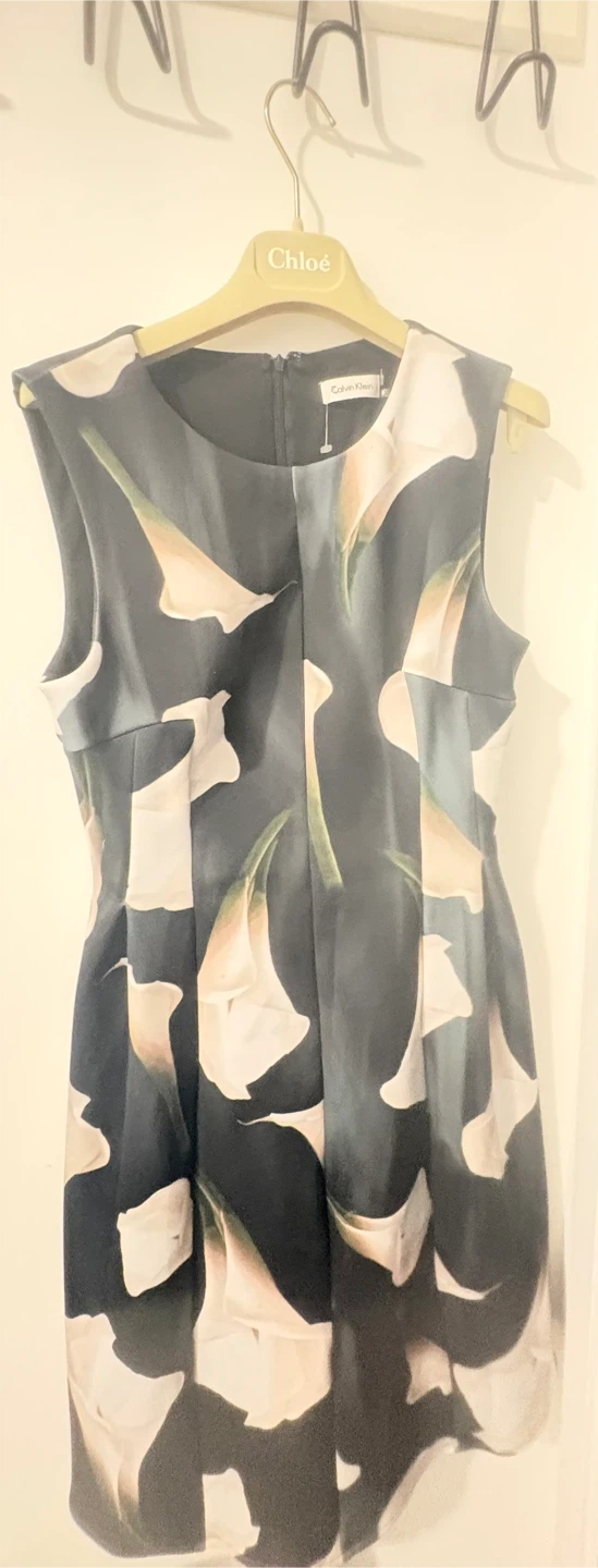Calvin Klein sleeveless floral dress - photo 3