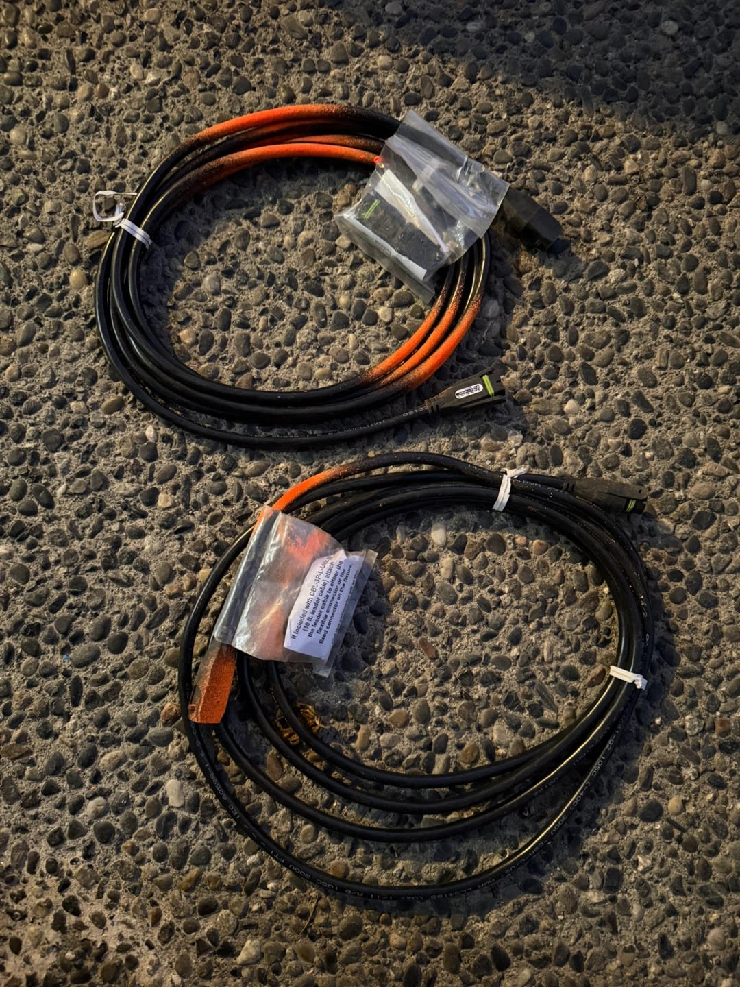 Two 10ft CBL-3P-L-UNV-10 Power Cables