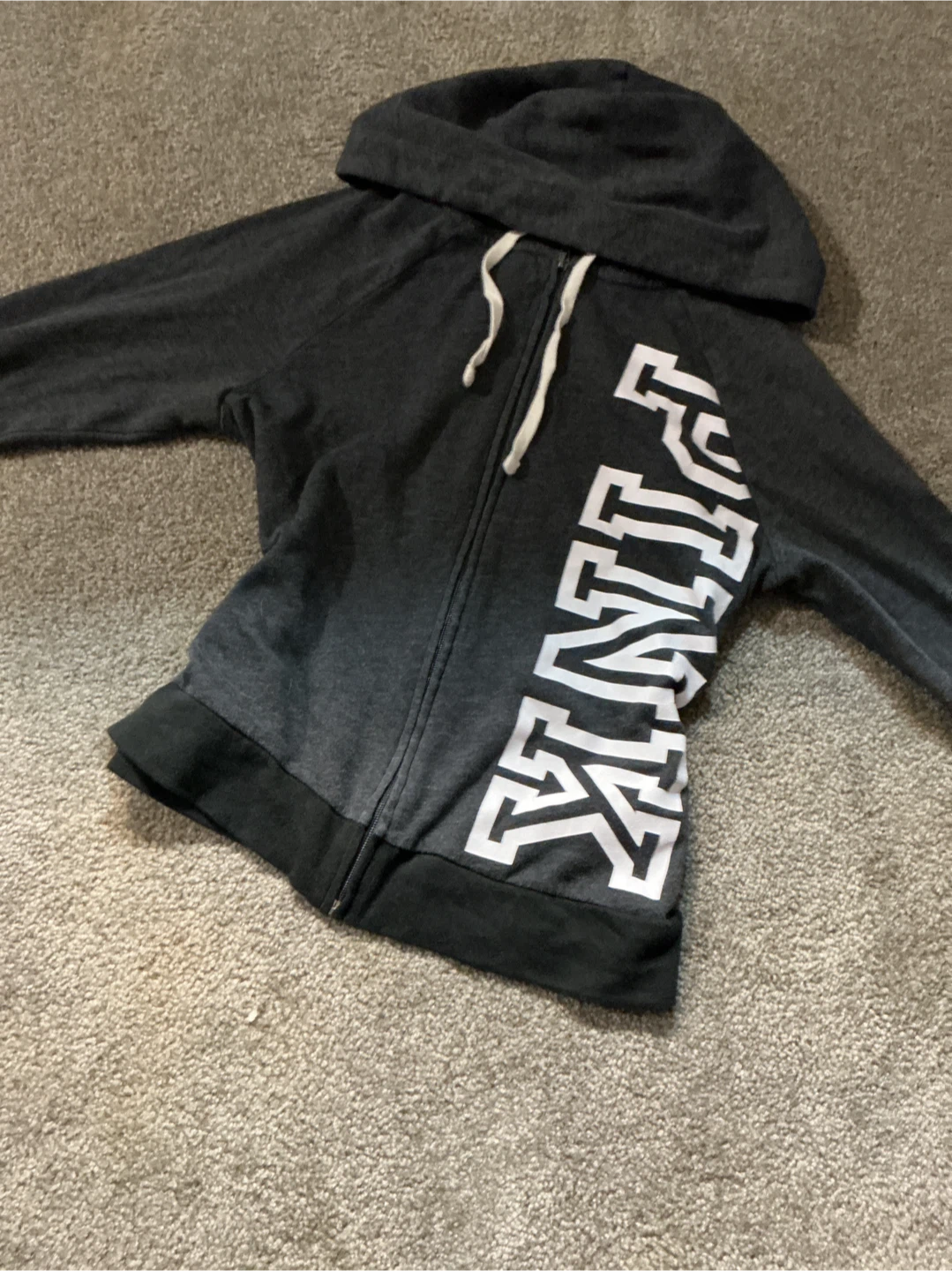 Two Zip-Up Hoodies: Hollister and Victoria's Secret PINK - photo 3