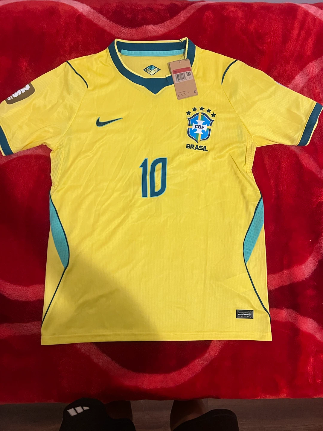Nike Brazil Neymar Jr Jersey - Large