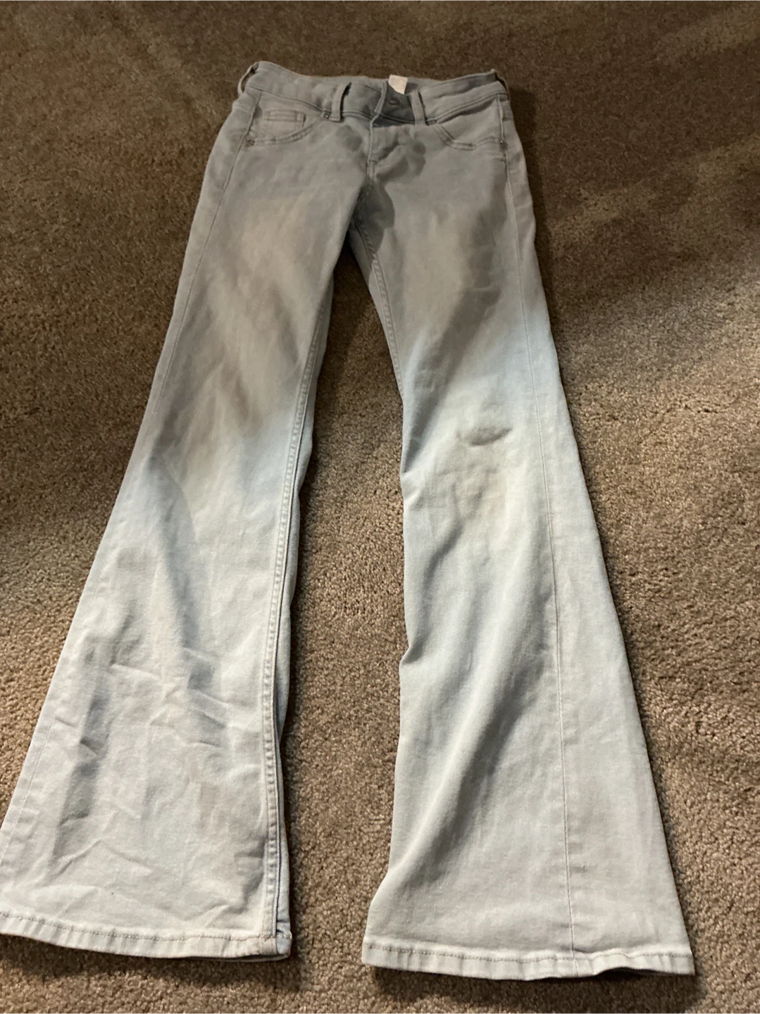 Light Wash Flare Jeans