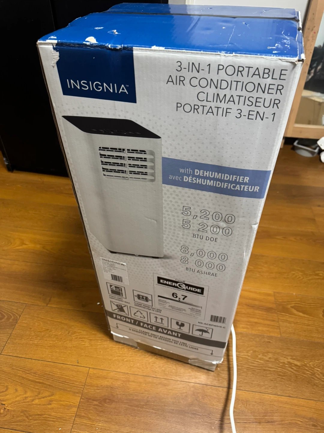 Insignia 8,000 BTU Portable Air Conditioner - photo 4