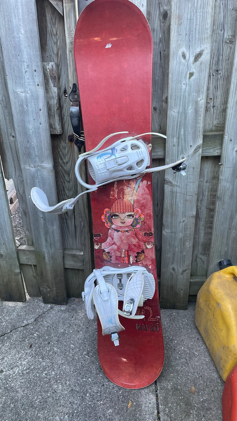 K2 Snow board and bindings