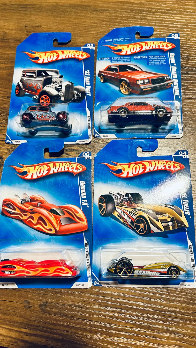 2009 Hot Wheels Lot of 4 – Buick Grand National, ’32 Ford Vicky