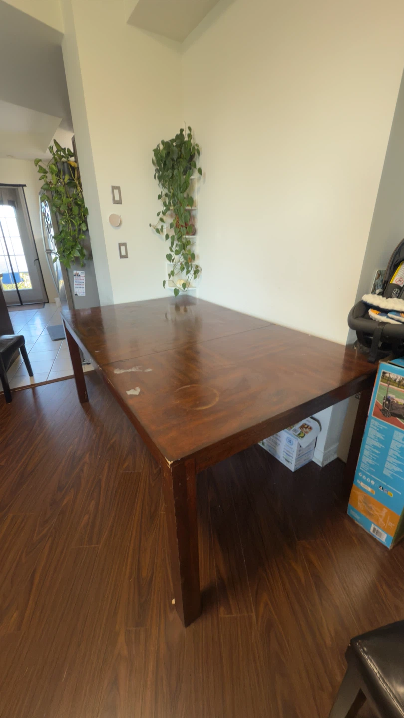Dinning table with extension - photo 3