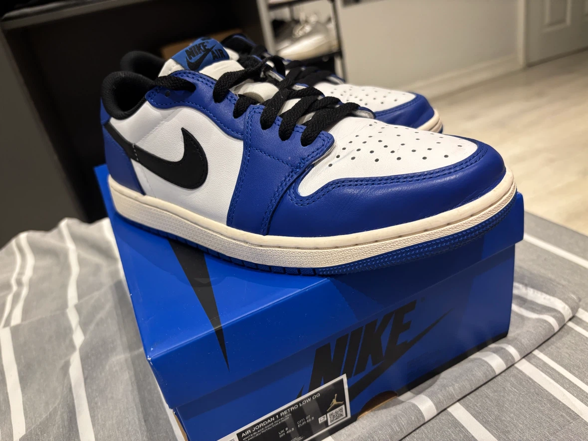 Nike Air Jordan 1 Retro Low OG Game Royal – Size 9 - photo 3