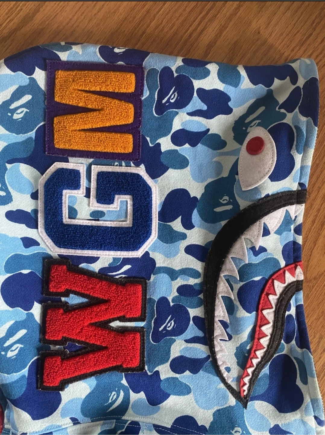 A Bathing Ape Shark Hoodie Size Large - photo 5