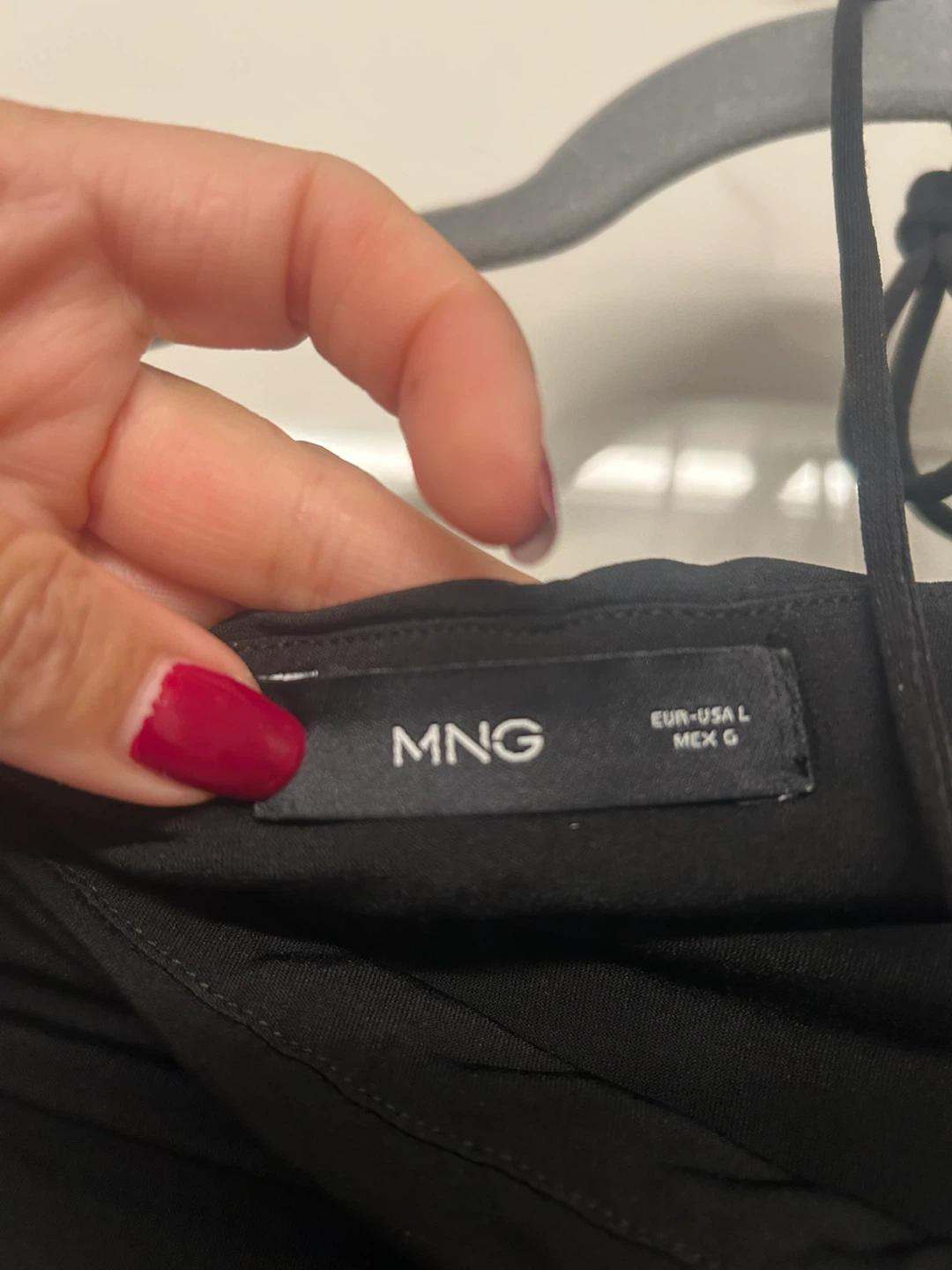 MNG Black Ruched Halter Top - photo 3