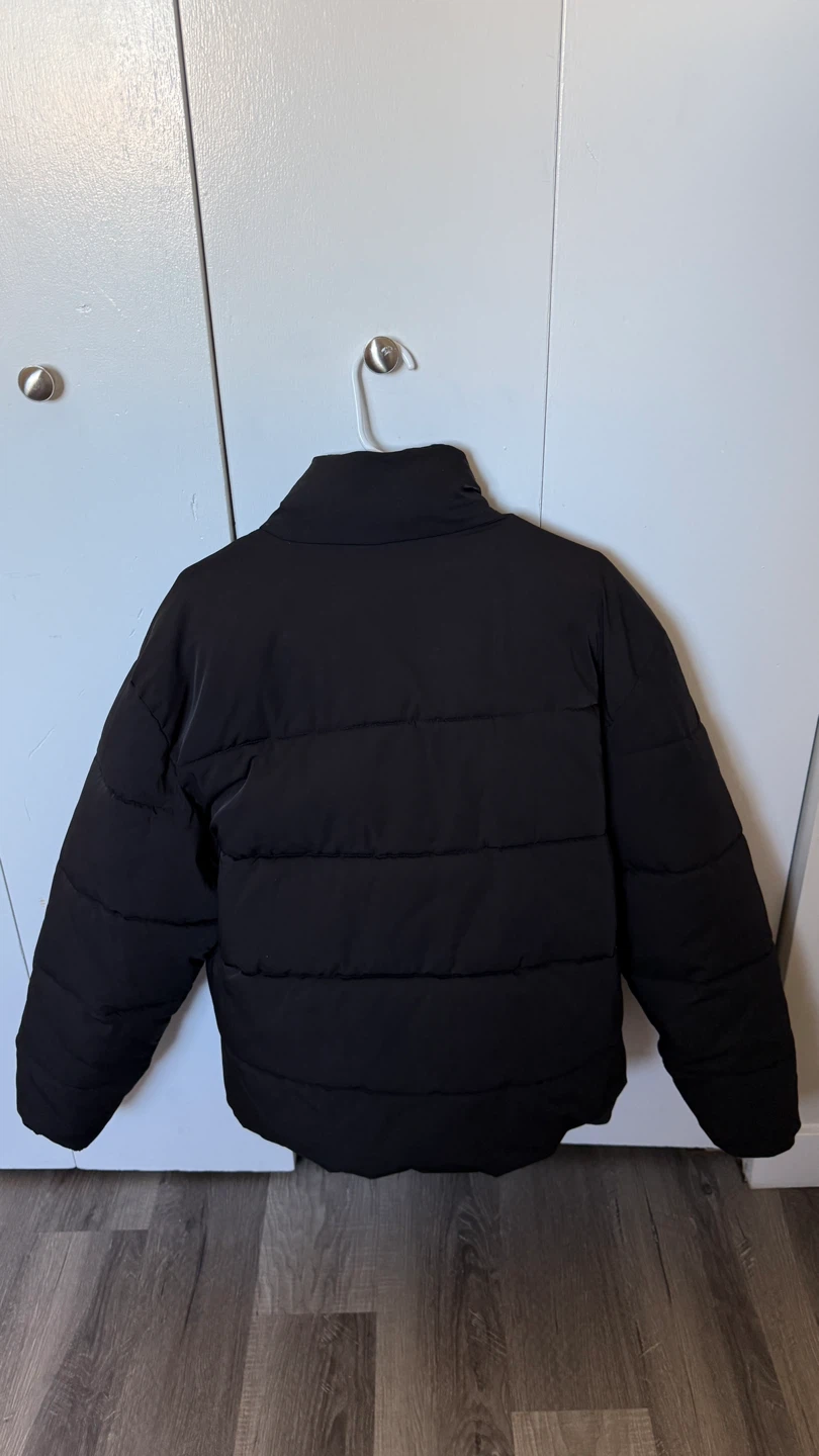 Size M Men’s Zara Black Puffer Jacket - photo 2