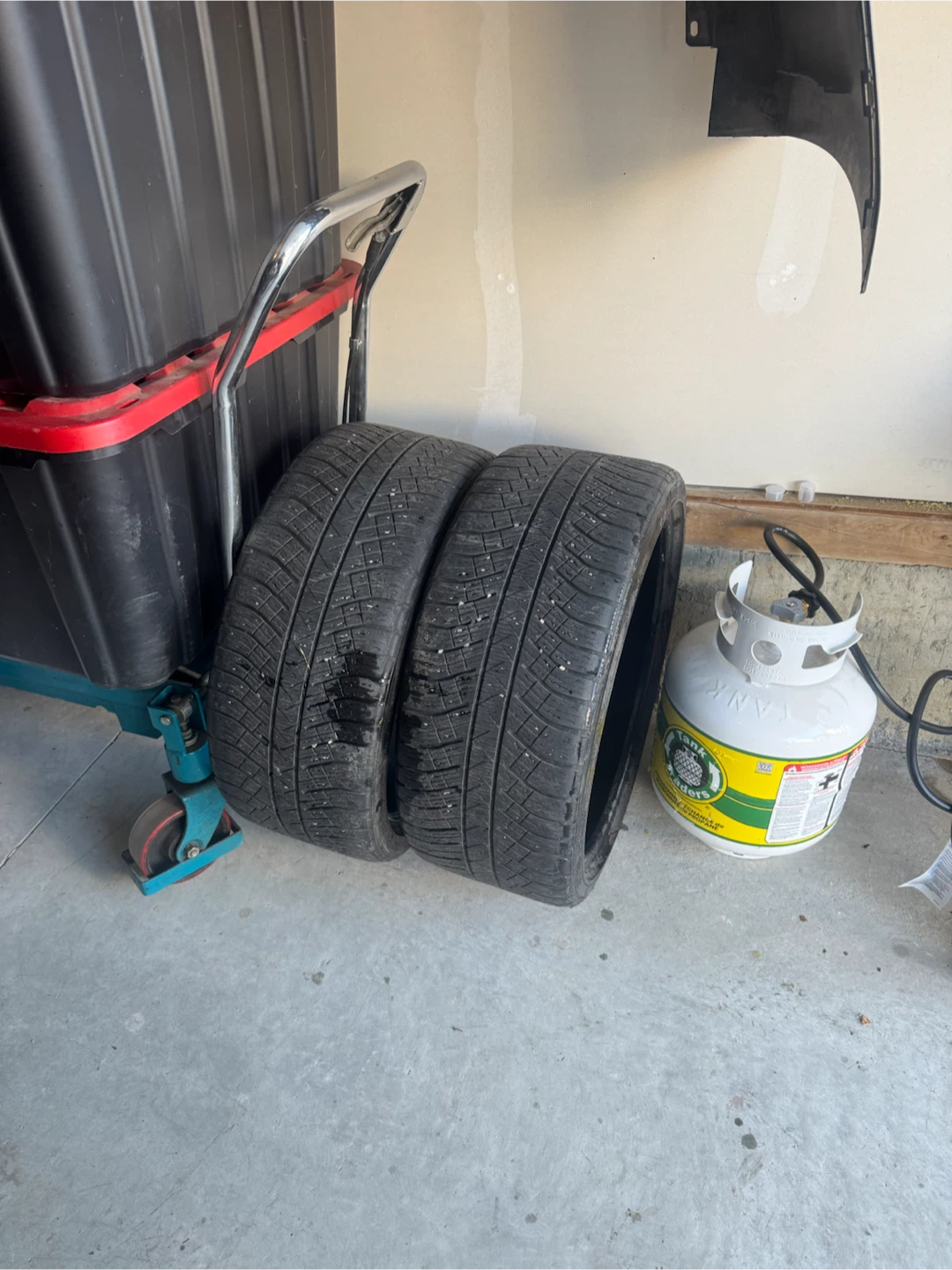 Two winter 245/35R20 Tires