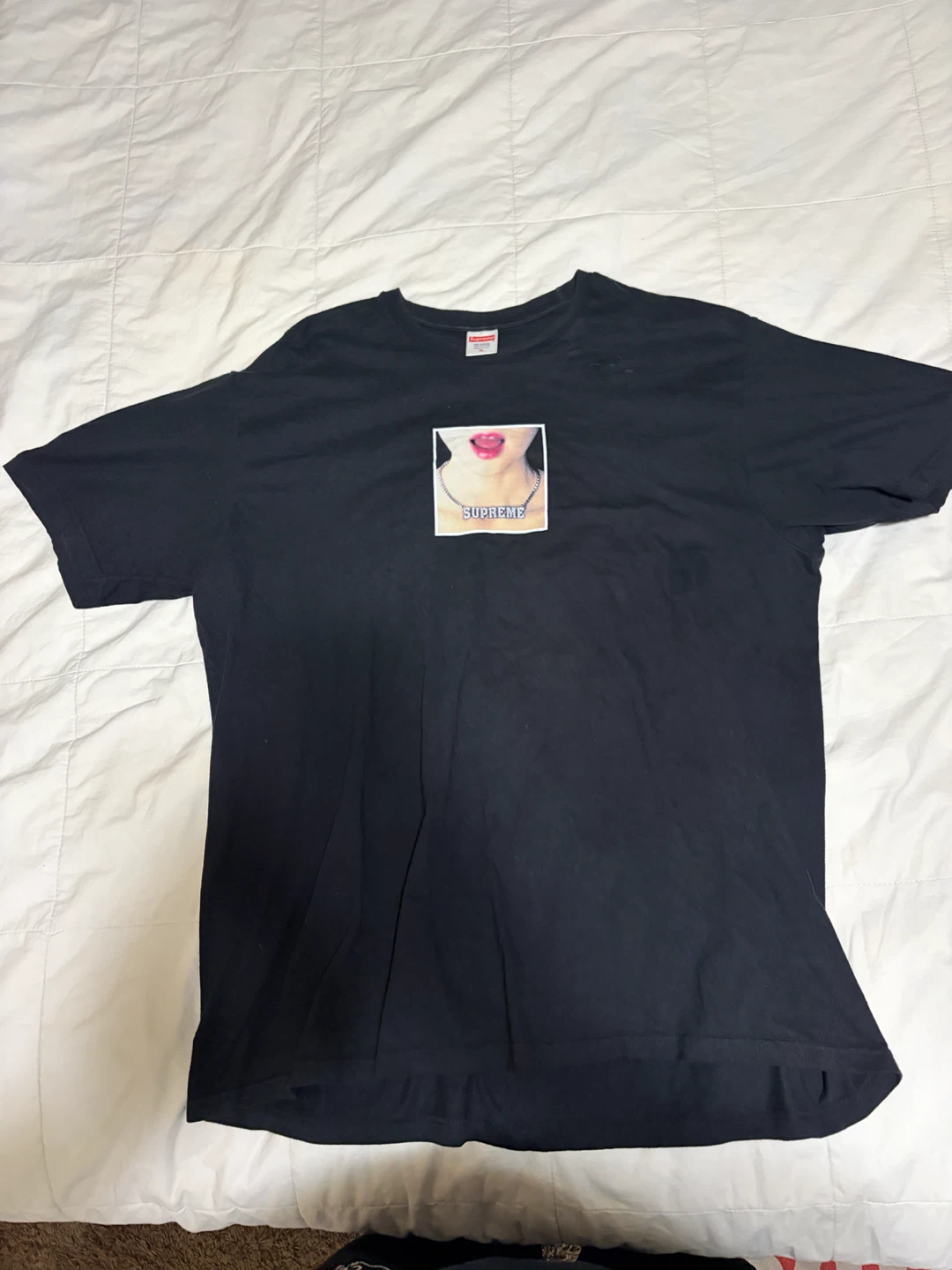 Supreme Black Graphic T-Shirt XL