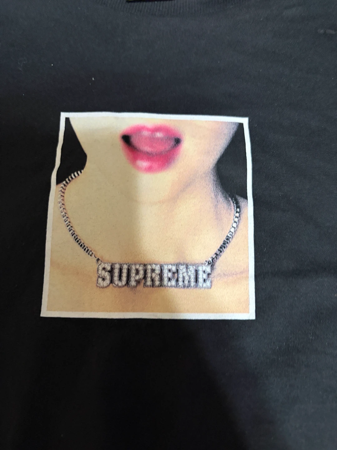 Supreme Black Graphic T-Shirt XL - photo 2