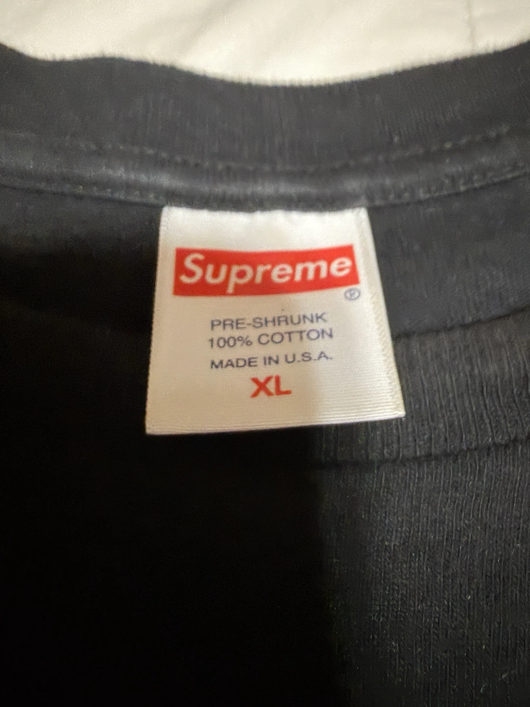 Supreme Black Graphic T-Shirt XL - photo 3