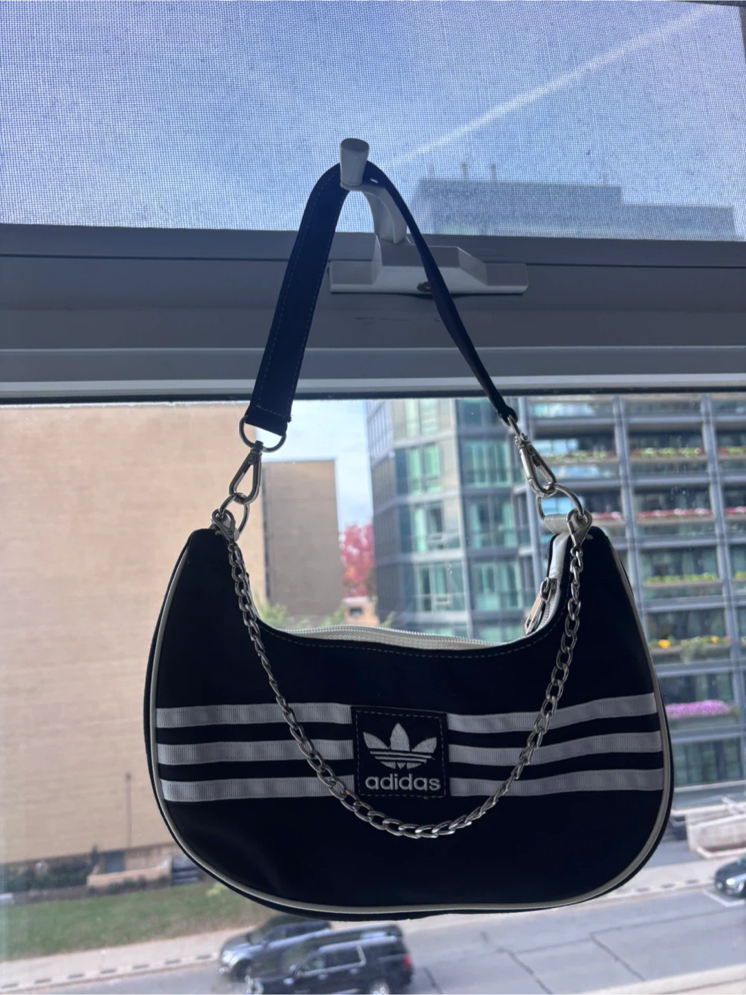 Adidas Black Shoulder Bag