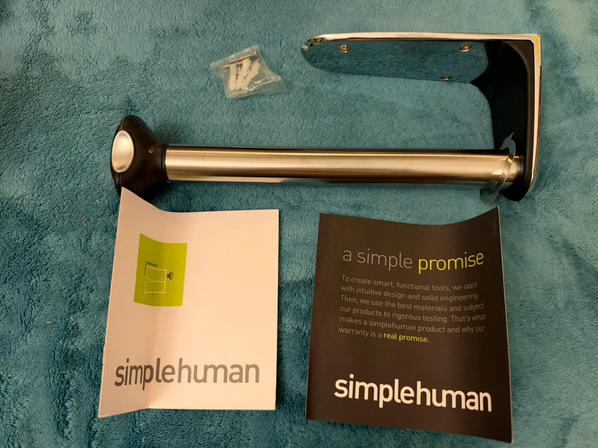 Simplehuman Wall Mount Paper Towel Holder - photo 2