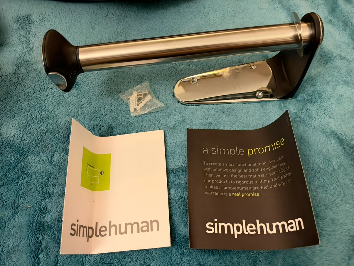 Simplehuman Wall Mount Paper Towel Holder - photo 3