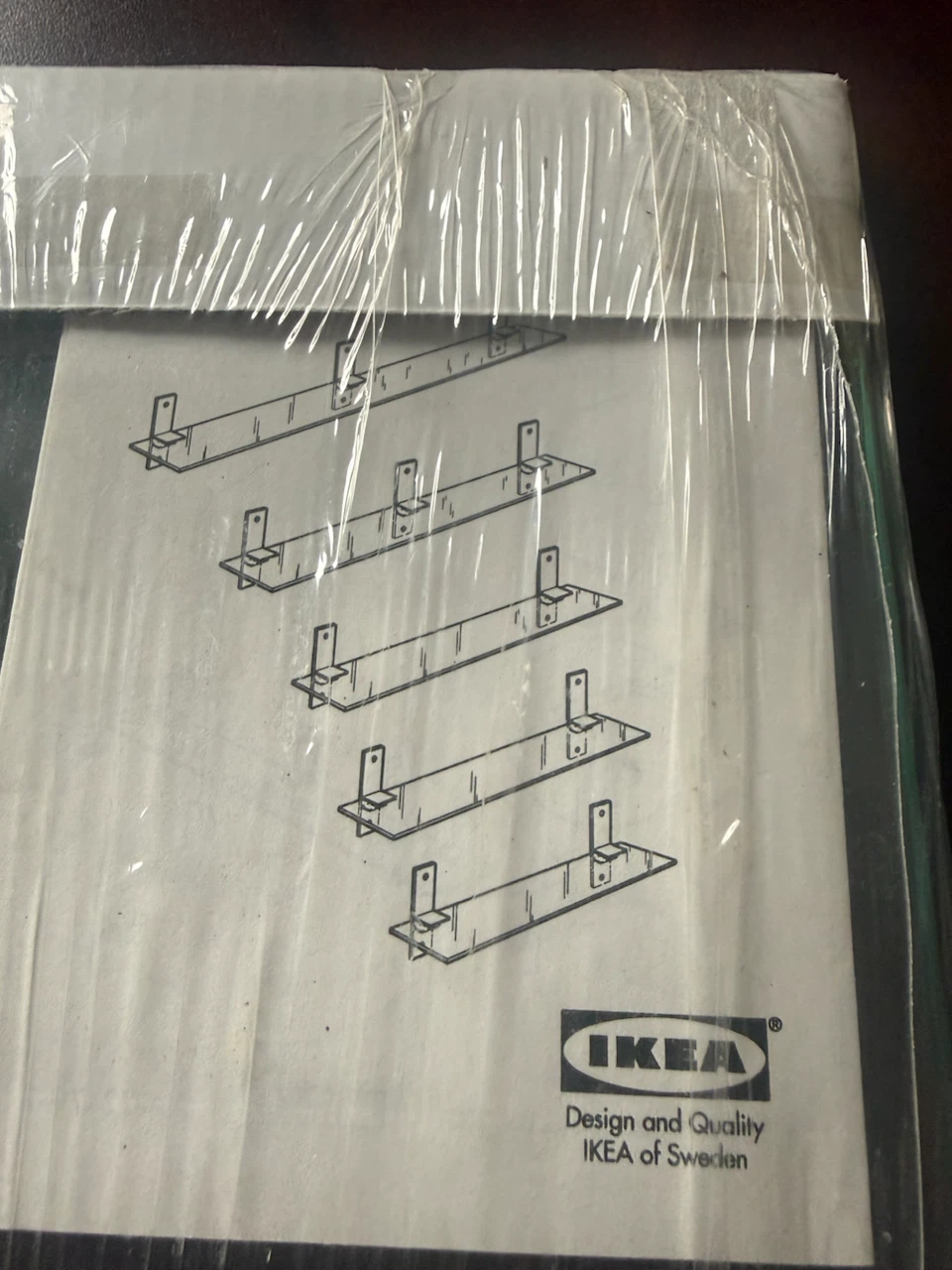 IKEA Grundtal Glass Wall Shelf - photo 3