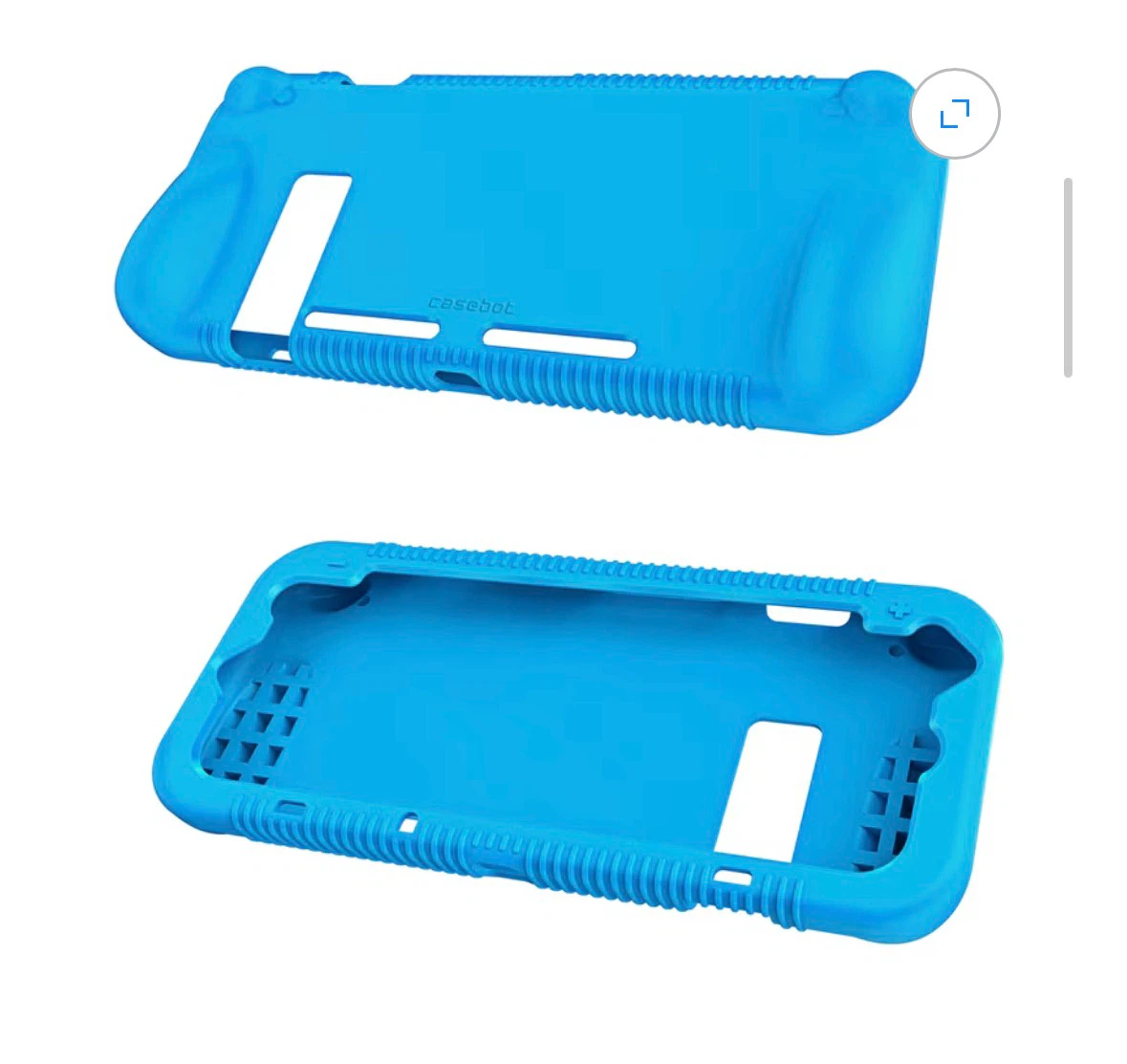 Blue protective case for Nintendo Switch OLED - photo 2