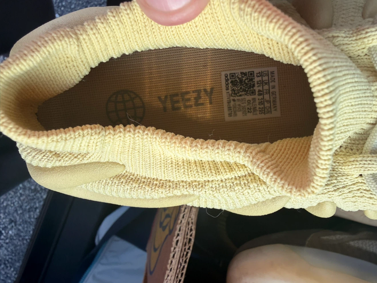 Adidas Yeezy 450 Sulfur Size 13 - photo 4
