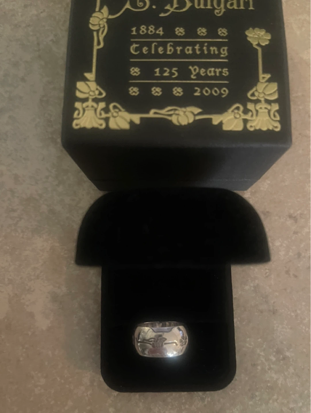 BVLGARI special  125th Anniversary Ring - photo 4