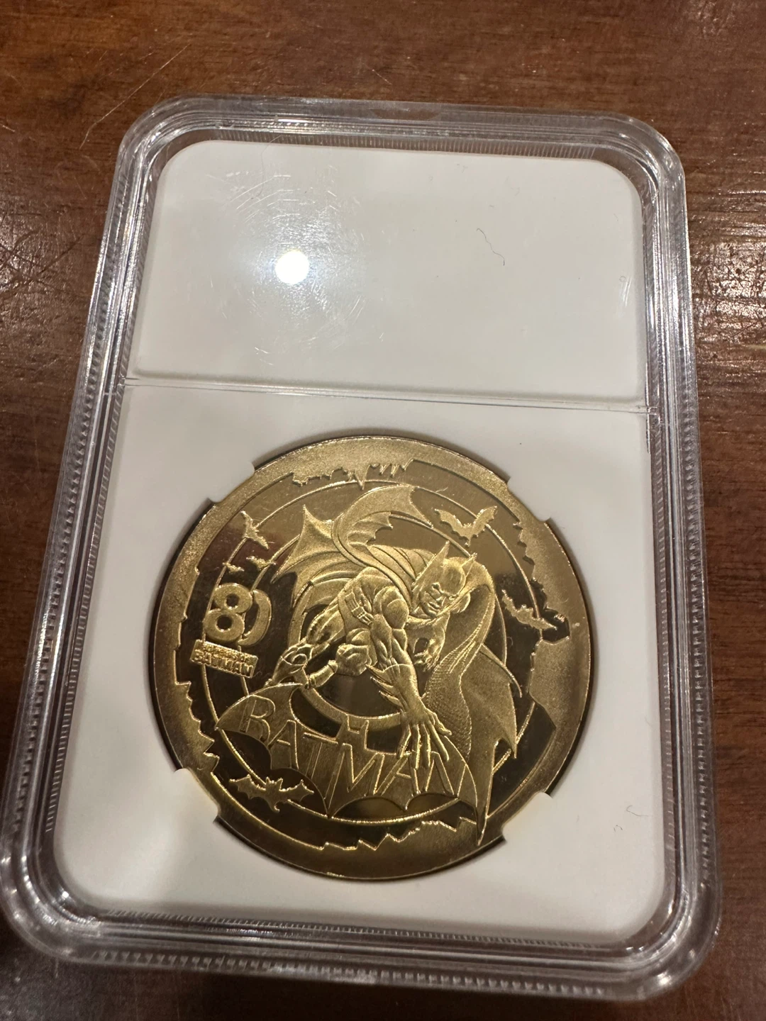 Batman 80th Anniversary Commemorative Coin