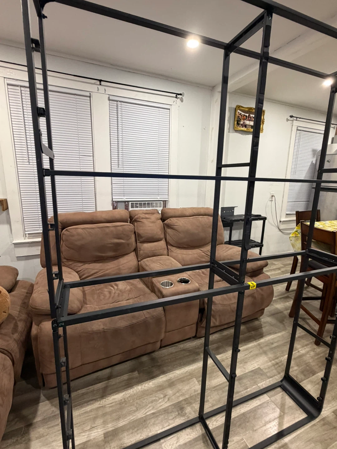 Black Metal Bed Canopy Frame