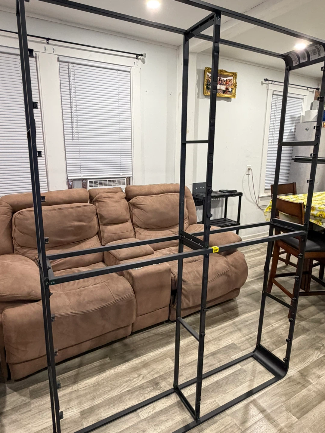 Black Metal Bed Canopy Frame - photo 3
