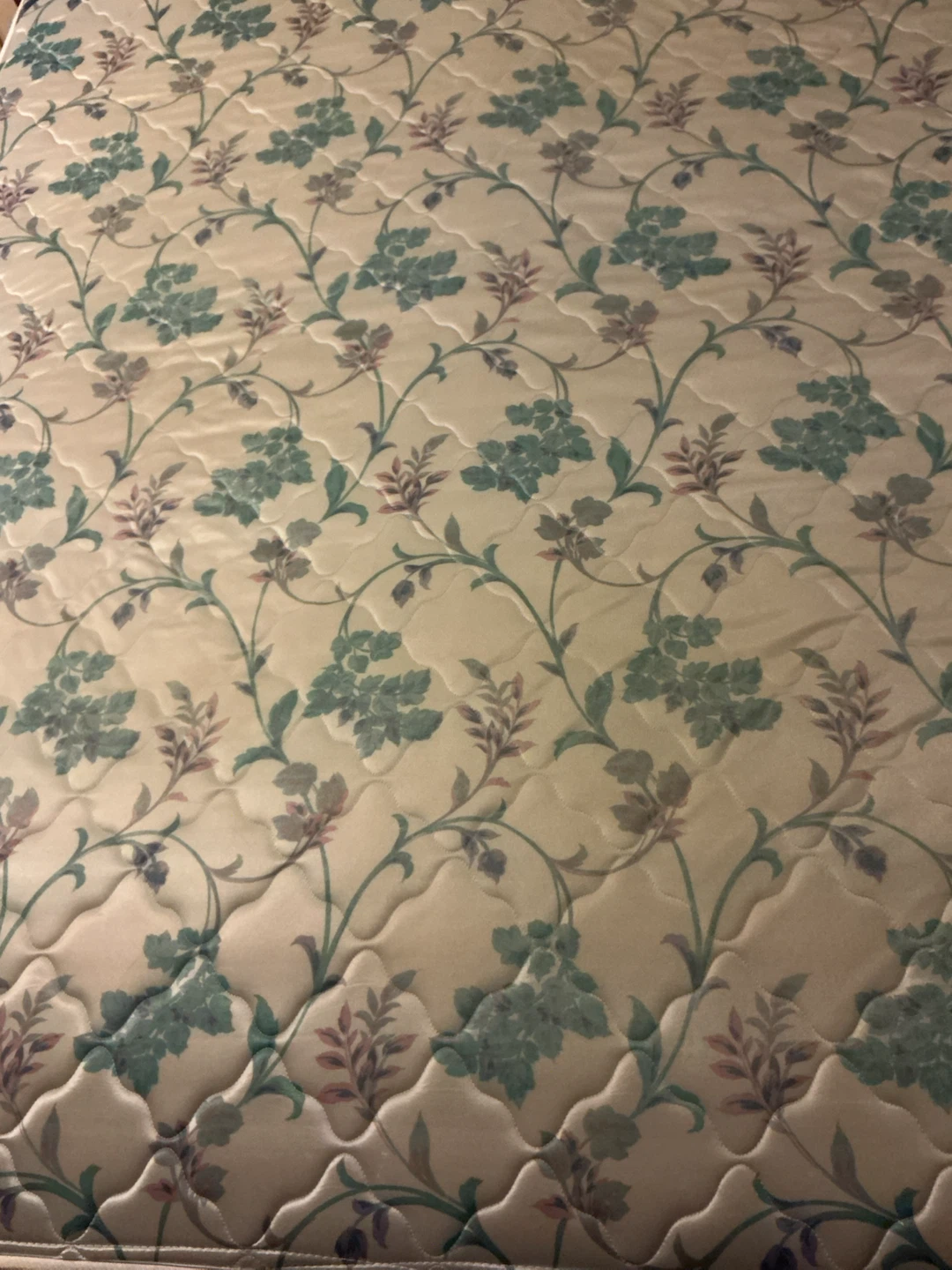 Floral pattern mattress