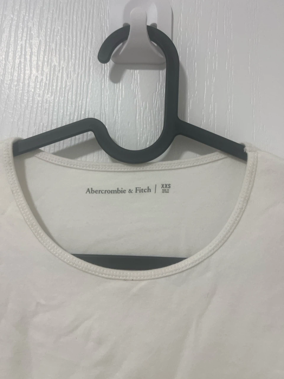 Abercrombie & Fitch White Long Sleeve Bodysuit XXS