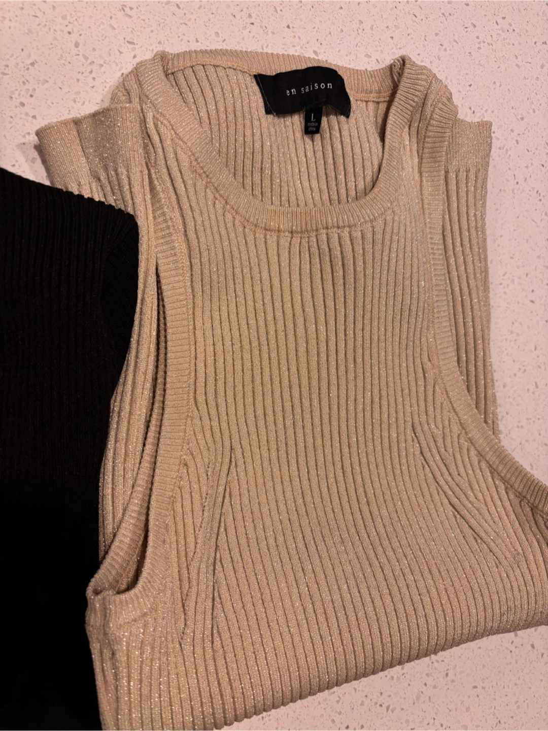 3 Ribbed Knit Tops - MNG, Tristan, En Saison - photo 3