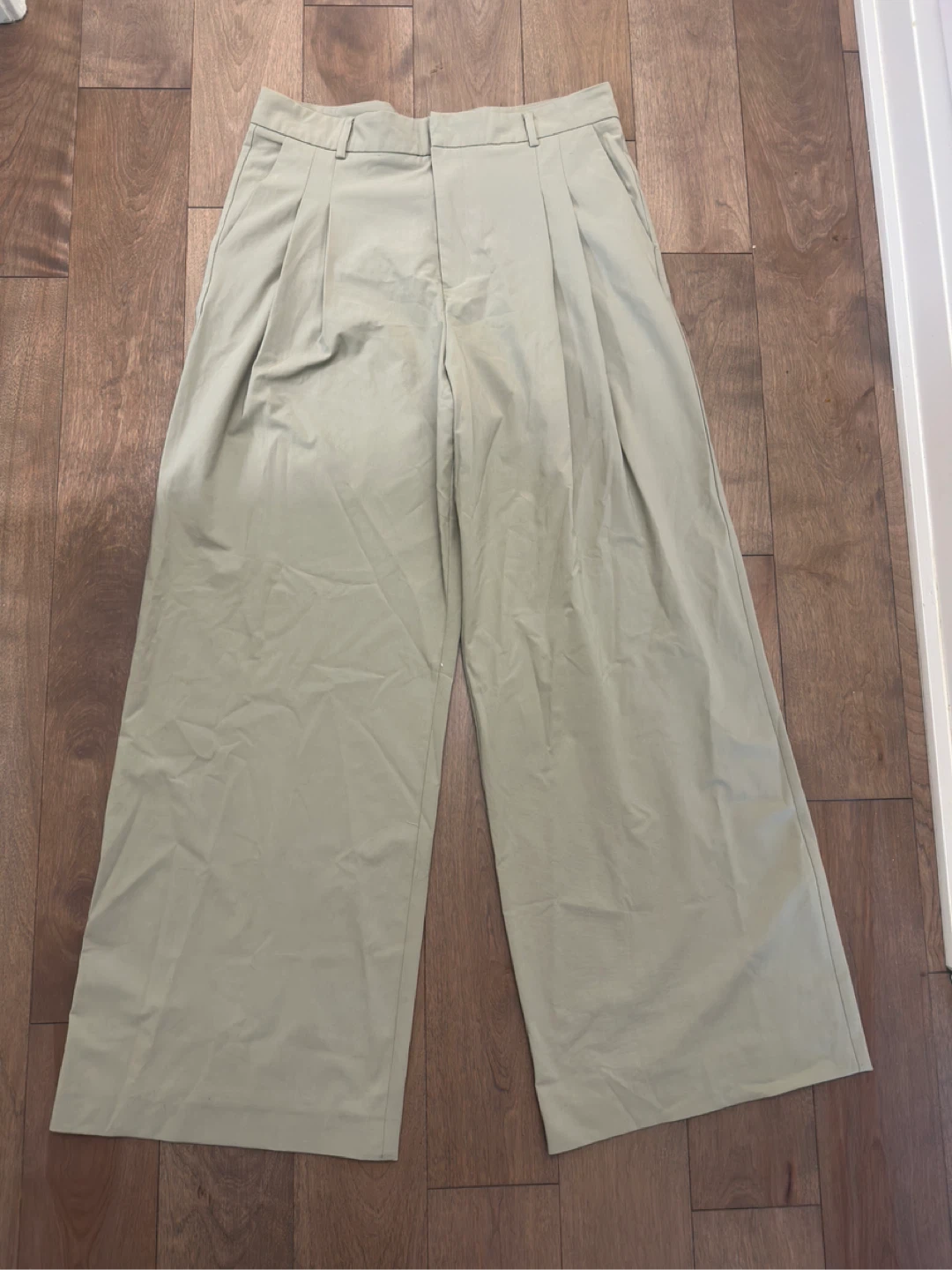ZARA Wide-Leg Trousers - Size L