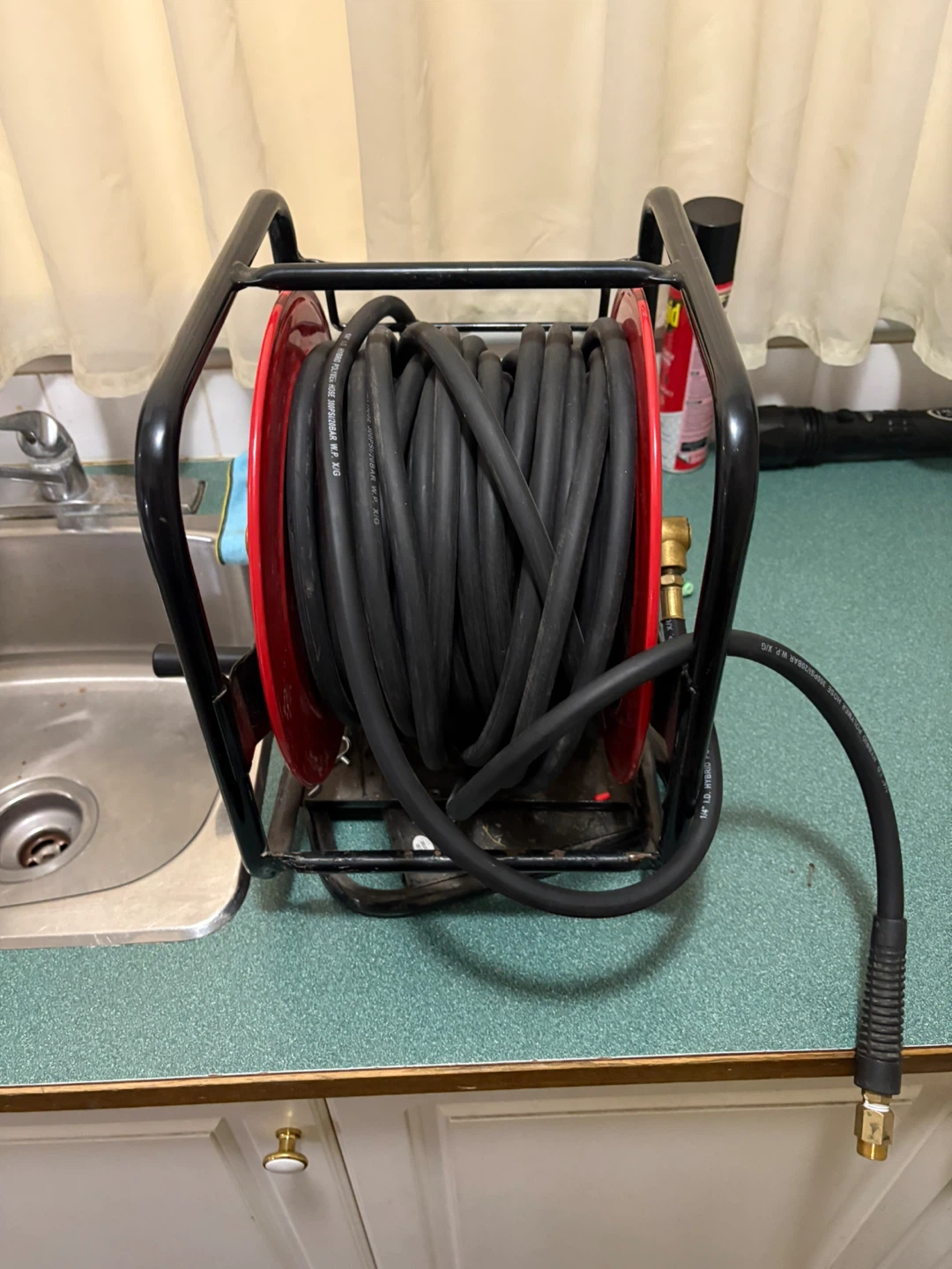 air compressor hose reel