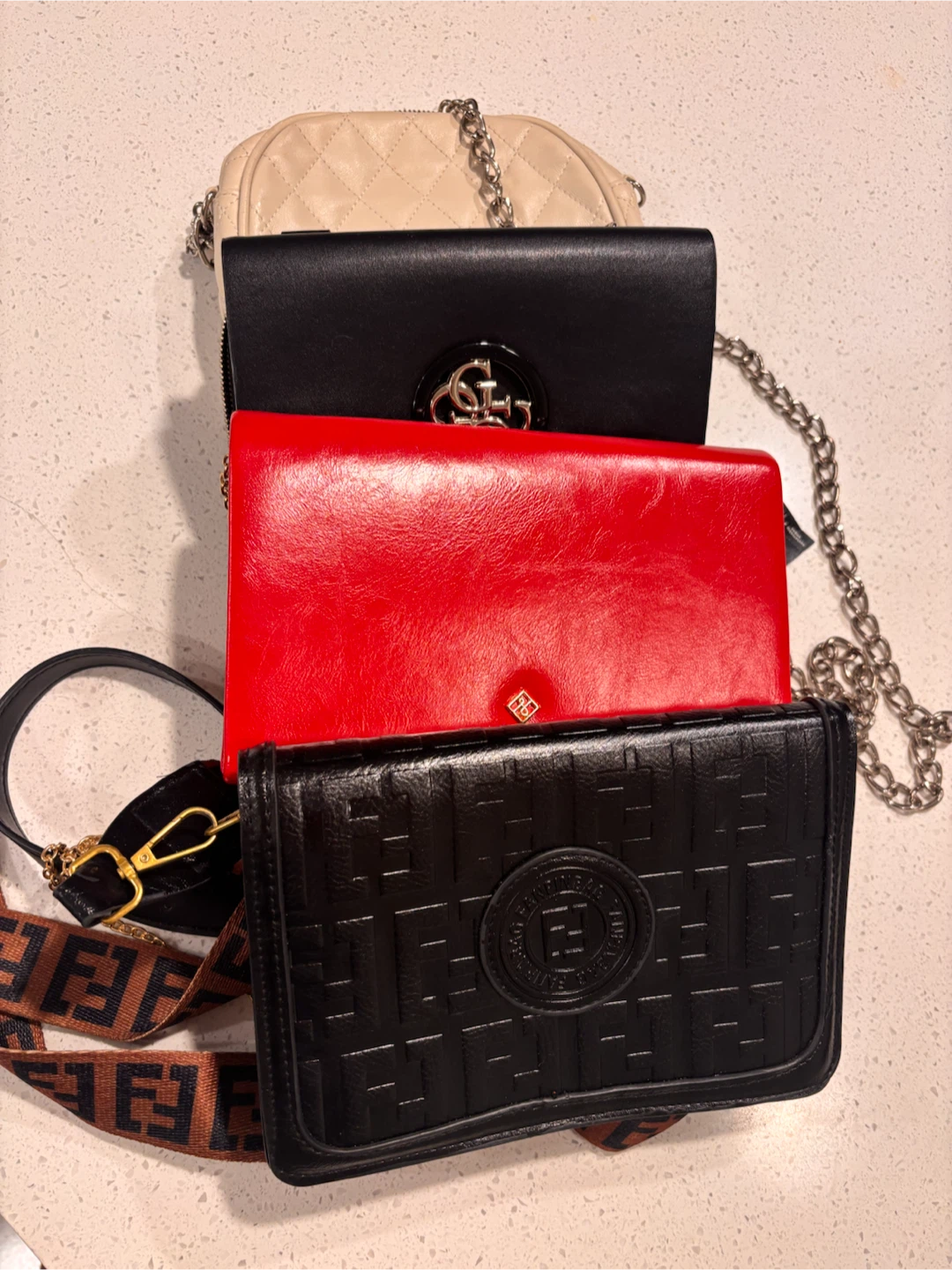 Bundle of 4 Crossbody Bags