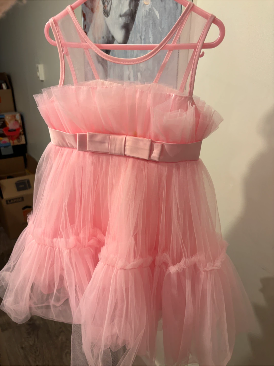 Pink Tulle Dress for Kids 5 years old - photo 3