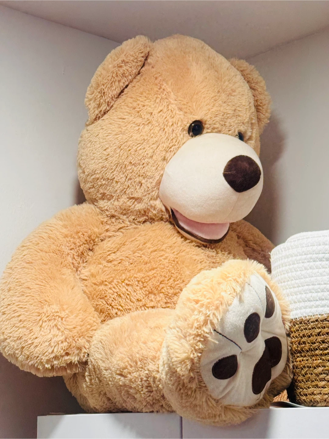 Large plush teddy bear - photo 2