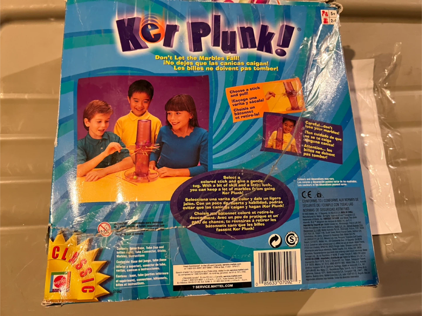 Mattel KerPlunk Classic Game - photo 2
