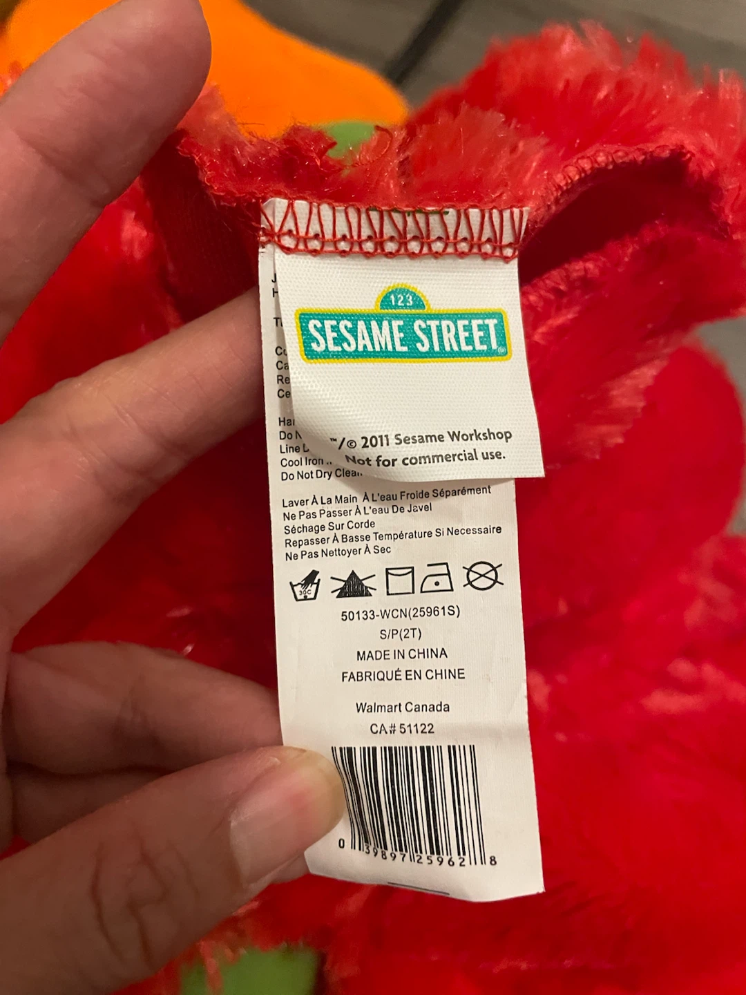 Sesame Street Elmo Toddler Costume - photo 2