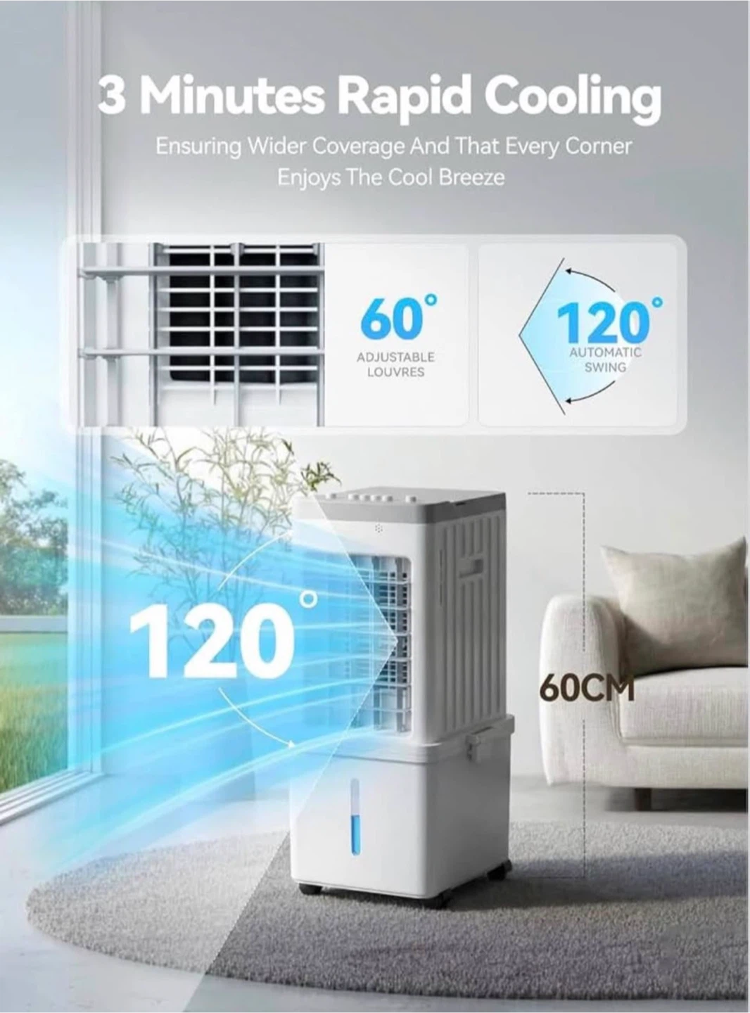 Breloniste 3-in-1 Portable Air Cooler - photo 5