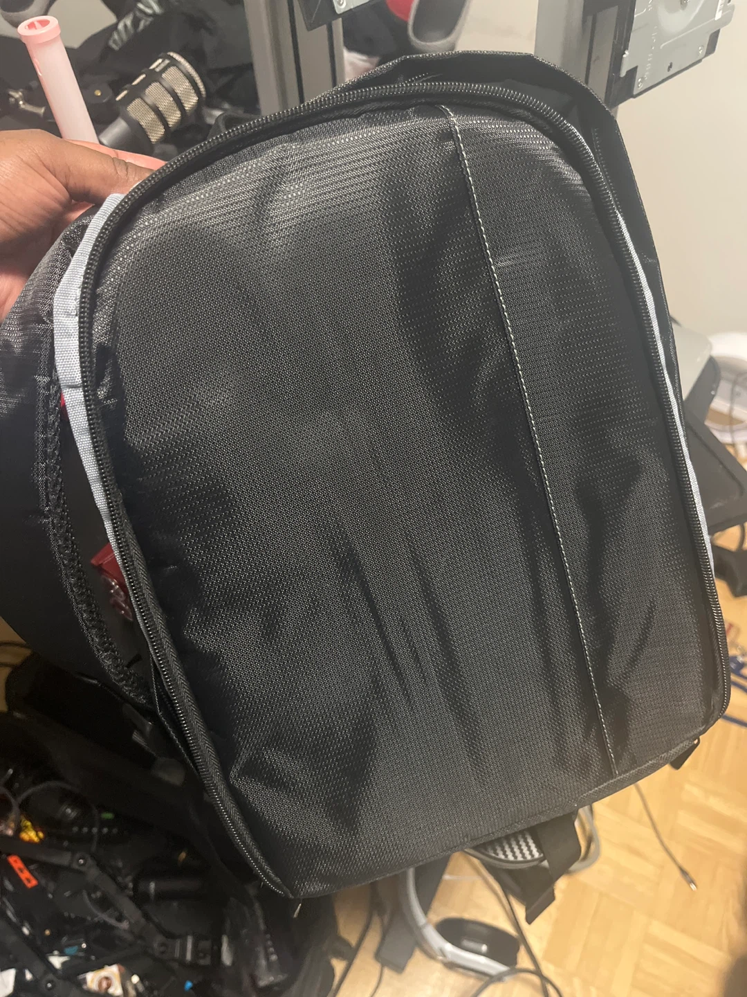 Black Fabric Utility Carrying Case