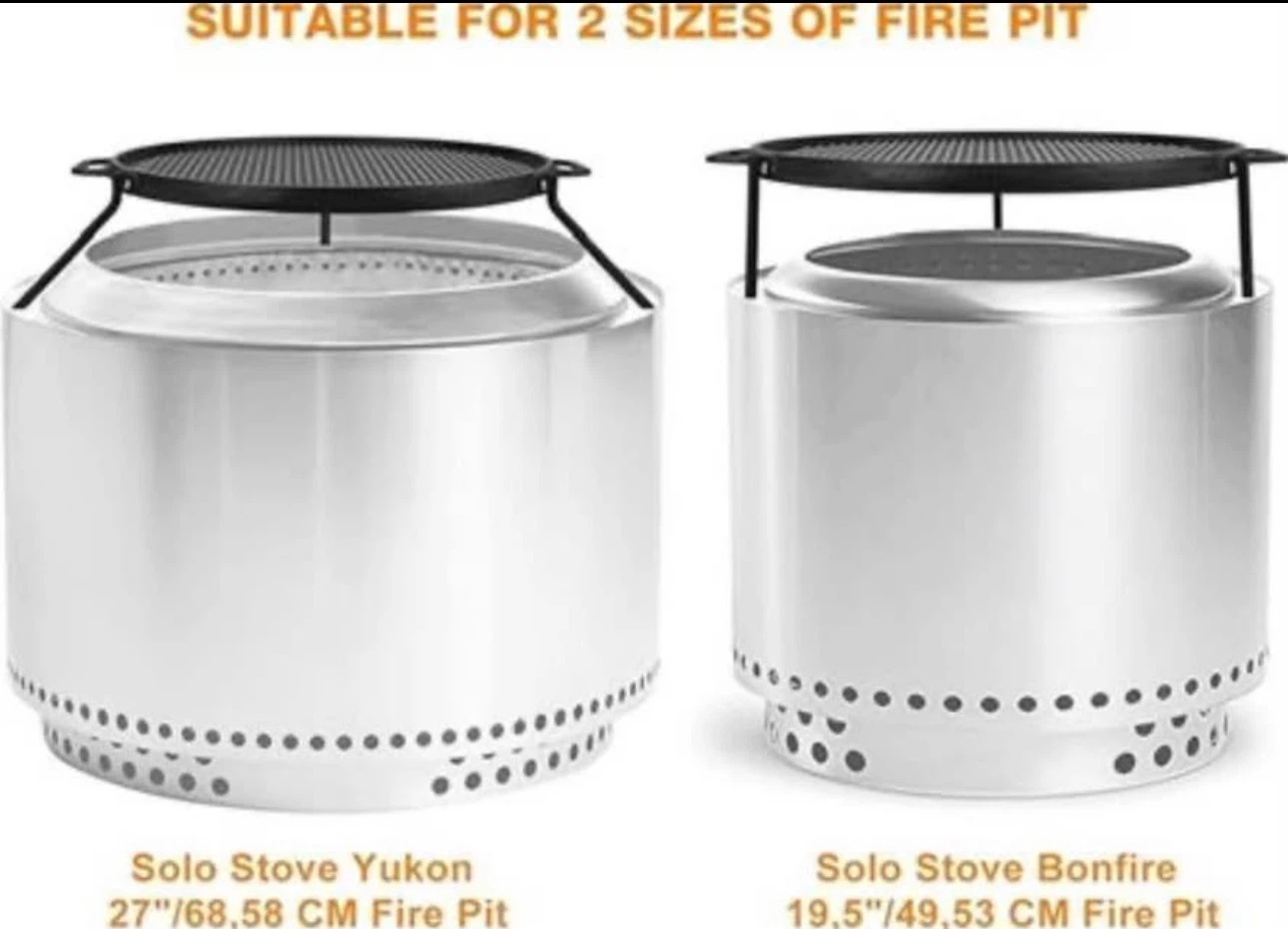 Onlyfire Cast Iron Griddle - w/ 3 Removable Legs - photo 4