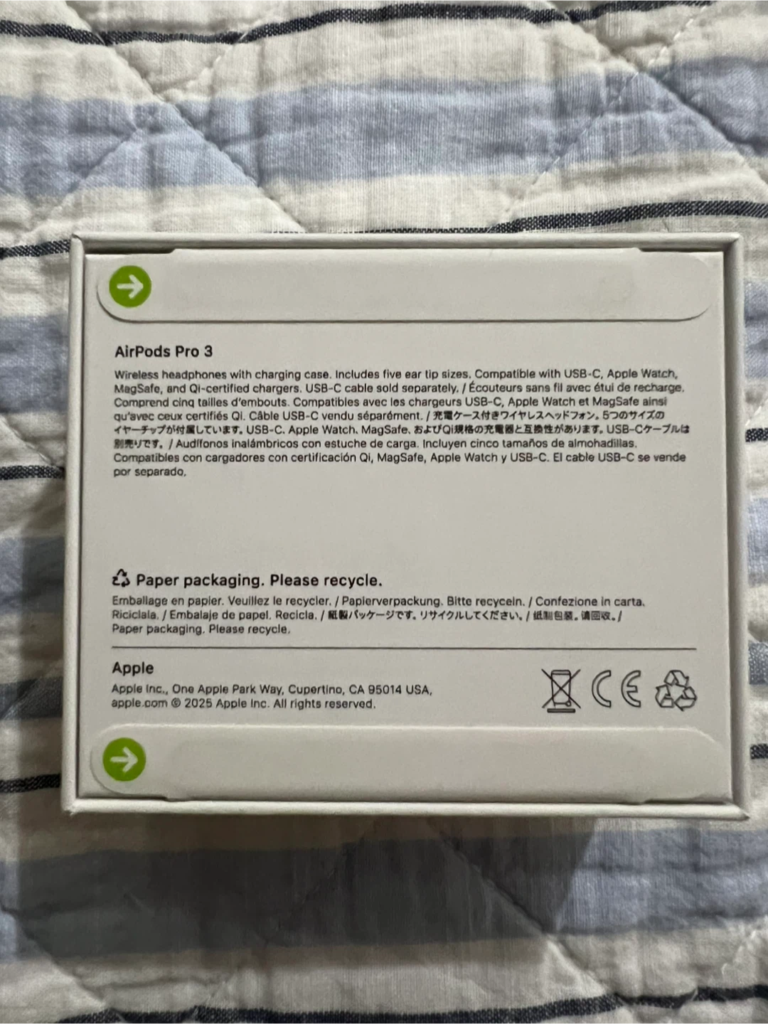 Apple AirPods Pro 3 (NEW) + case - photo 2