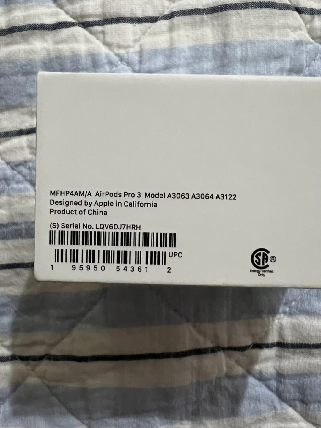 Apple AirPods Pro 3 (NEW) + case - photo 3
