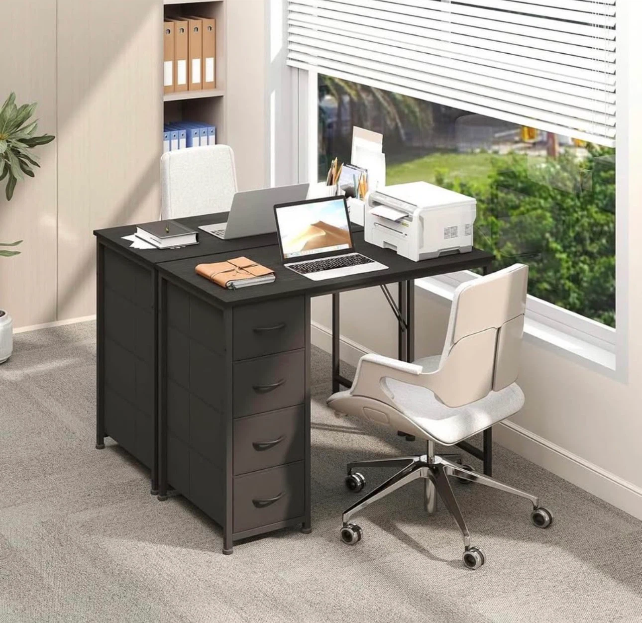 Computer Desk - 39.4” - Black - photo 2