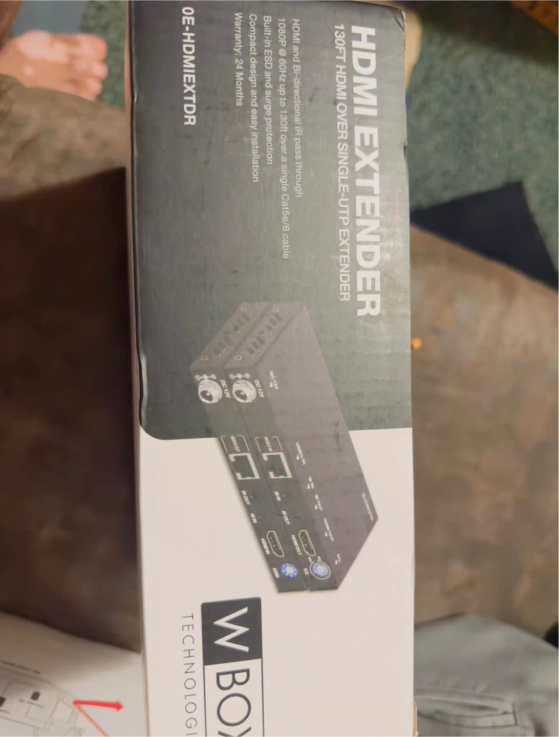 Wbox Hdmi Extender 130ft Hdmi Over Single-utp Extender - photo 3