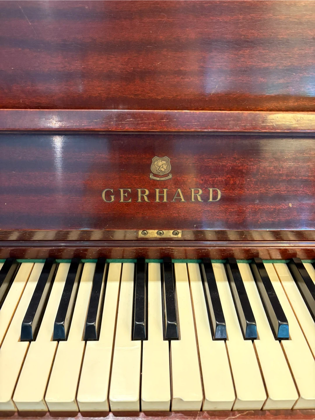 Gerhard upright piano by Heintzman & Co