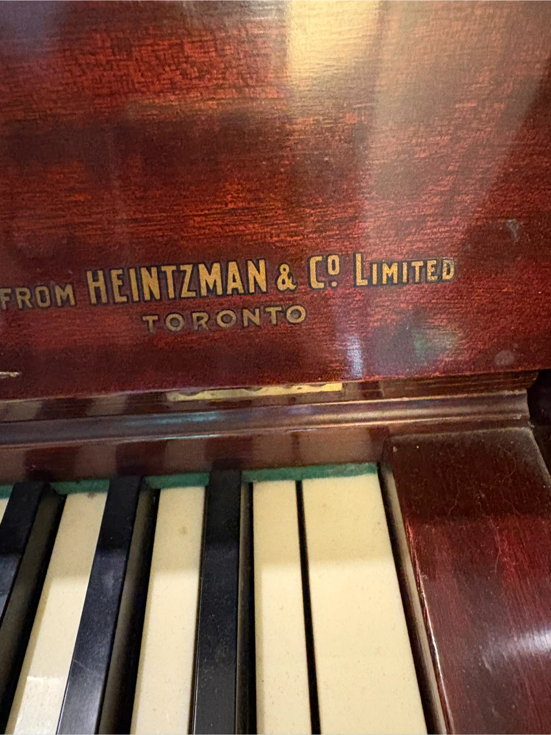 Gerhard upright piano by Heintzman & Co - photo 2