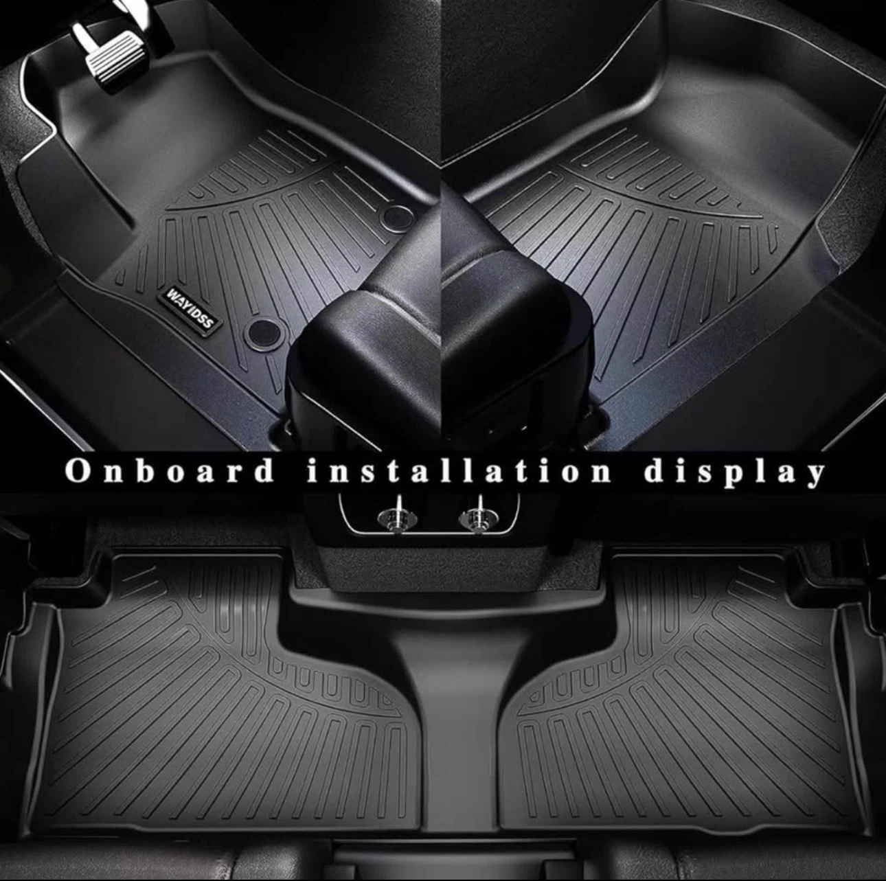 4-Piece All-Weather Floor Mats – 2024–2026 Hyundai KONA Electric - photo 3