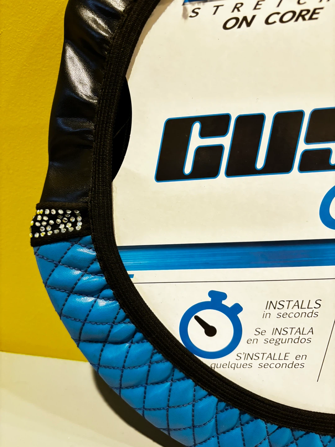 Custom Accessories EZ Stretch Steering Wheel Cover - photo 4