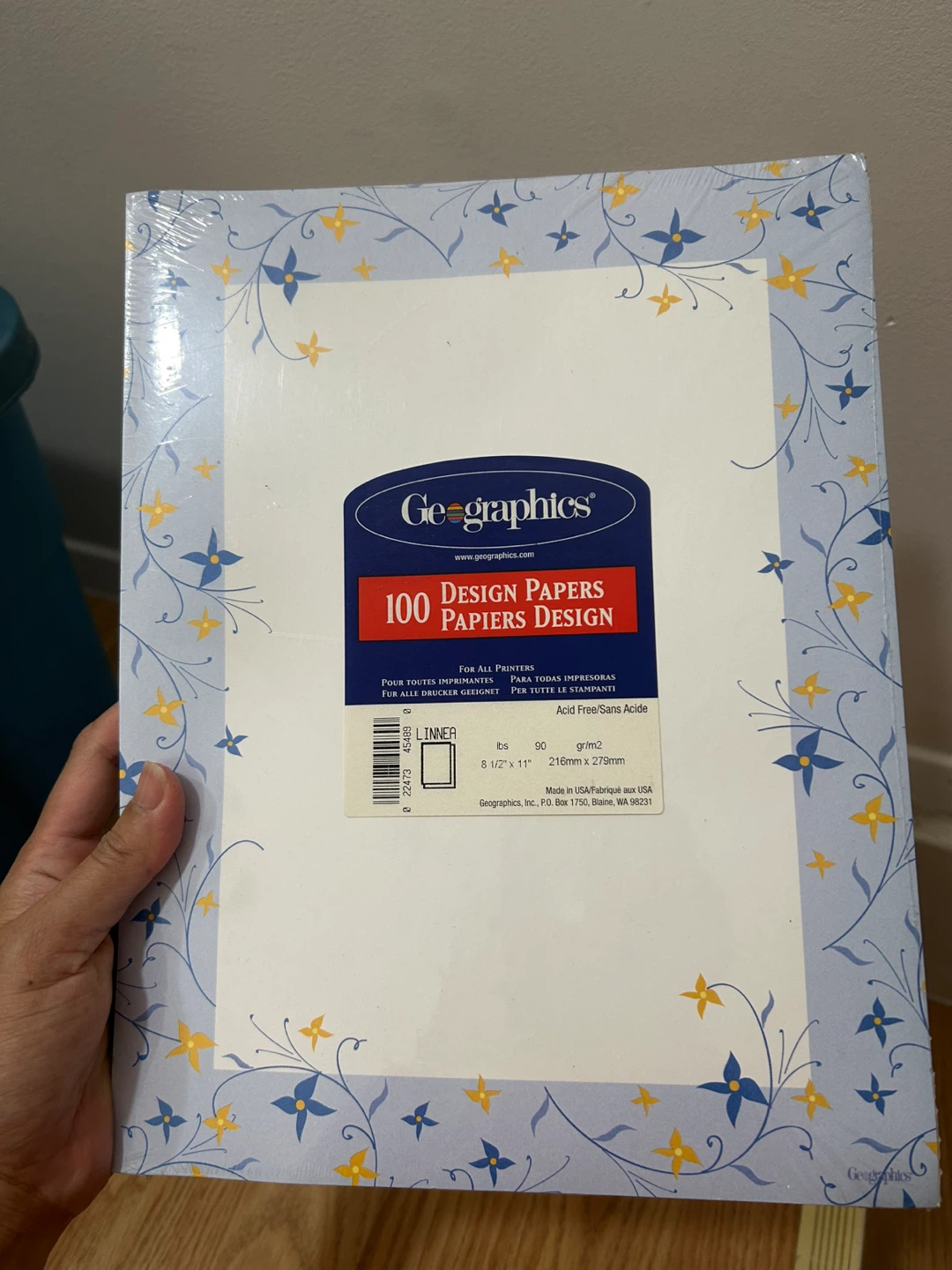 Geographics Design Paper Linnea 100 Sheets - photo 2