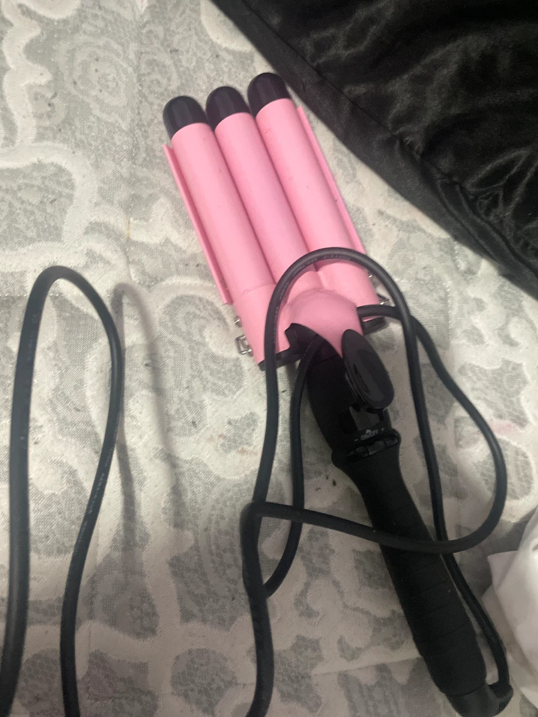 Pink 3-Barrel Hair Waver